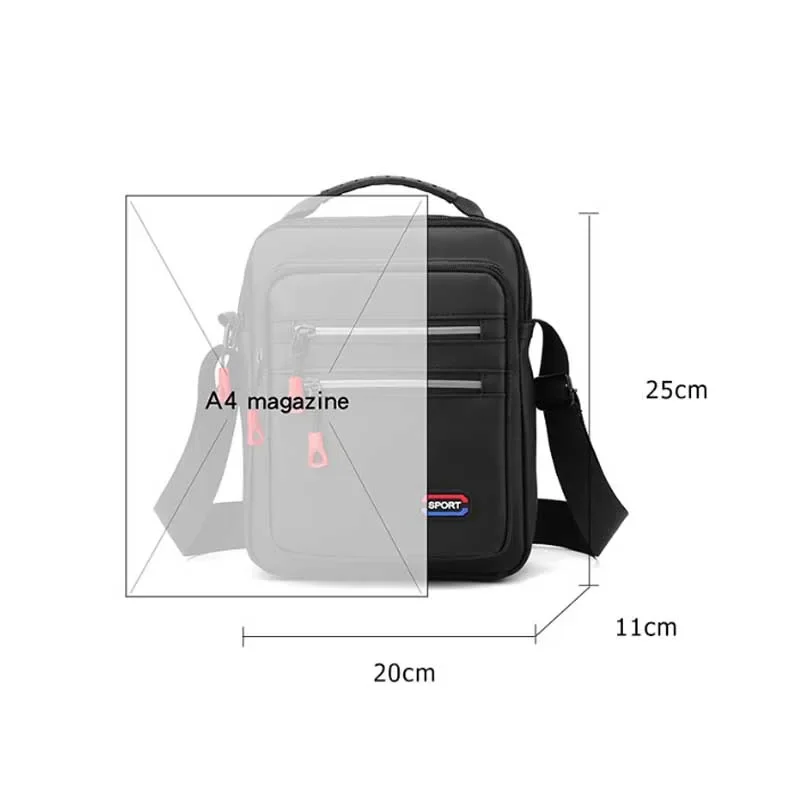 Men's Business Crossbody Bag, Office and Leisure Shoulder Bag, for Dad and Husband (anniversary Gift) Handbag and Purse bolsa