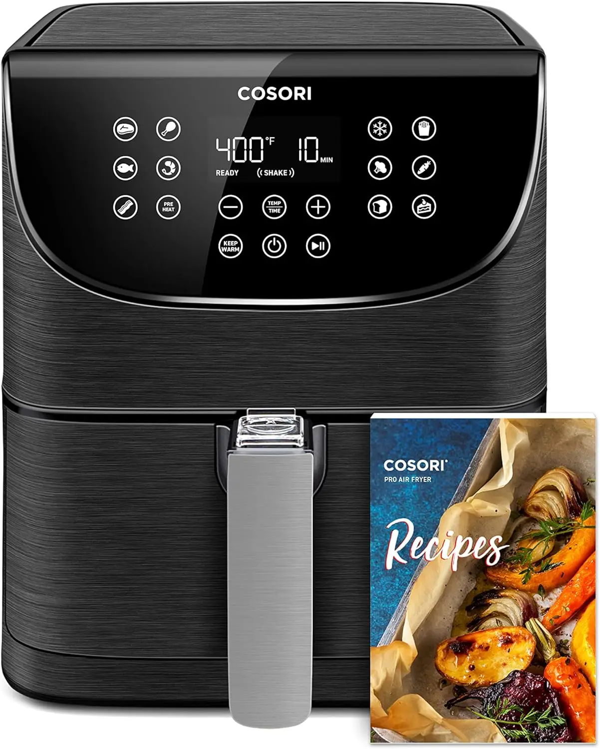 

Pro Gen 2 Air Fryer 5.8QT, Upgraded Version with Stable Performance & Sleek New Look, 13 One Touch Functions, 100 Paper & Mini d
