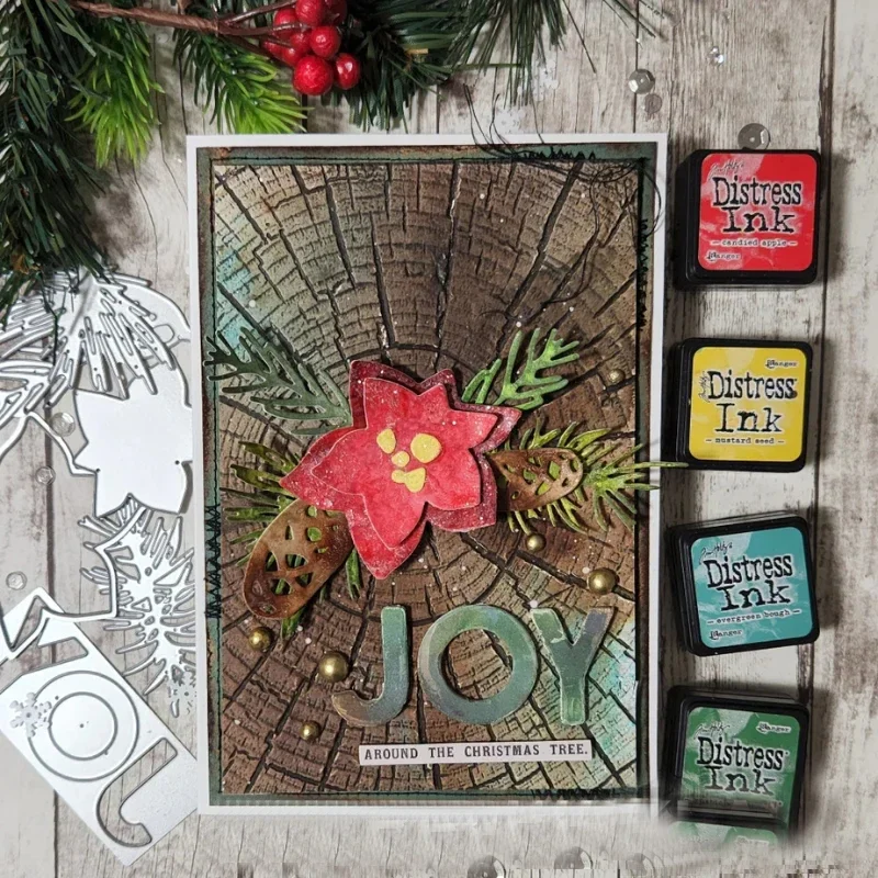 Description Picture 3 of item3d Embossed Folder Folder For Handmade Brick Wall Cobblestone Leaves And Letter Background Greeting Card Scrapbook 2022-2023 New