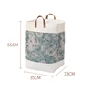 2024 Large Capacity Portable Laundry Basket Dirty Clothes Basket Fabric baskets for bedroom Folding Storage Basket Storage Box 4