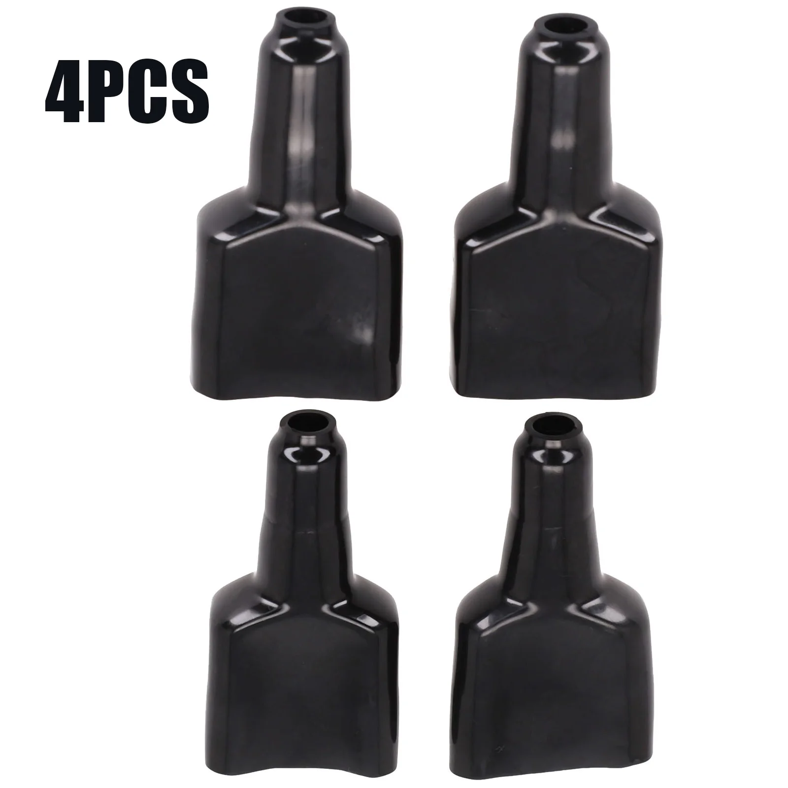 4 PCS Plug Cover Waterproof 50A For Anderson Plug Connector Dustproof Cable Jacket Black For Caravan Solar Panel Hand Tools