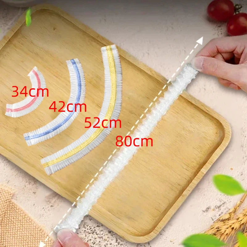Eco-Friendly Reusable Silicone Food Wrap and Storage Covers