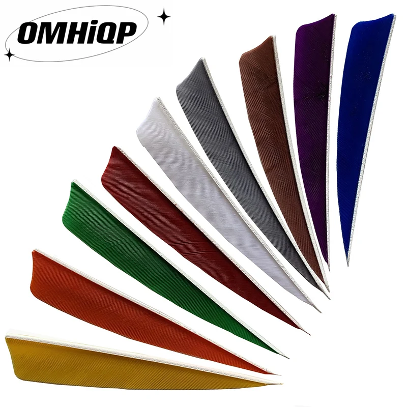 PATIKIL Plumes De Flèche 50 Pcs 5 Pouces Flèche Plume Dinde Fletch Aile
