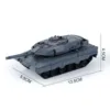 RC Mini Tank  RTR Remote Control Battle Tank Toy Rotate Turret Infrared system Tank Model Toy for Kids Gift 5