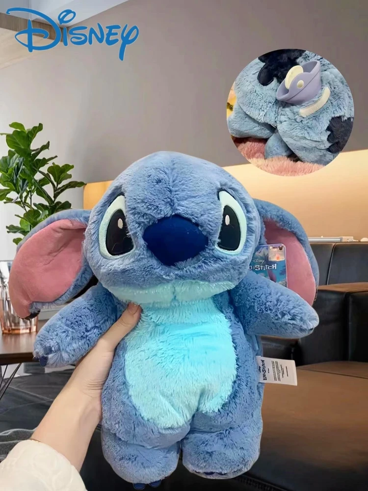 Disney Stitch Winter Extra Large Plush Hot Water Bottle Anime Women's Cartoon Home Water Filling Hand Warmer Gift For Girlfriend