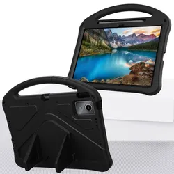 Shockproof EVA Tablet Stand Cover for Idea Tab Plus 12.1 (Black)