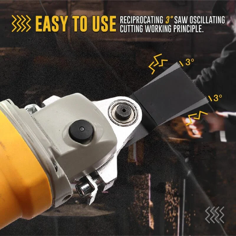 M10/M14 Angle Grinder Adapter M10/M14 Angle Grinder Converter Oscillating Tool Wood Cutting Open Hole Polishing Tools