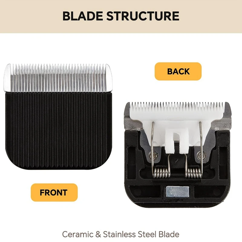 2 PCS Rug Tufting Trimmer Blades, Replacement Parts As Shown Metal Fits For All 200W Carpet Trimmer Tufting 3