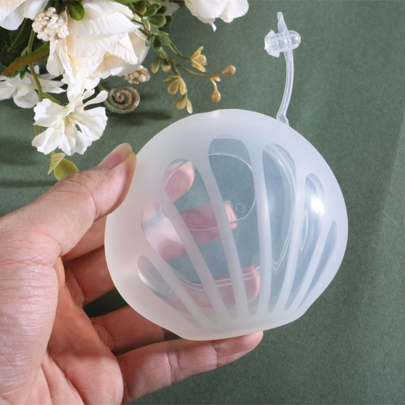 Comfortable Silicone Breast Cup Collect and Save Breast Milk Easily Wearable 4
