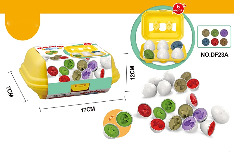 Brinquedos bebês Montessori Brinquedos Ovo 3D Puzzle Jogo Aprendizagem  Brinquedos Jogos Inteligentes De Matemática Ovos Sorter Combinando  Parafusos Kids Presente