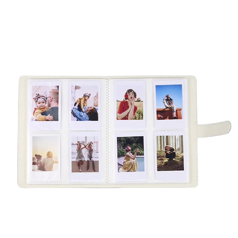 Photo Album 128Pockets 3inch Mini PU Leather Case for Fujifilm Instax Mini 11 8 9 7 s C 25 90