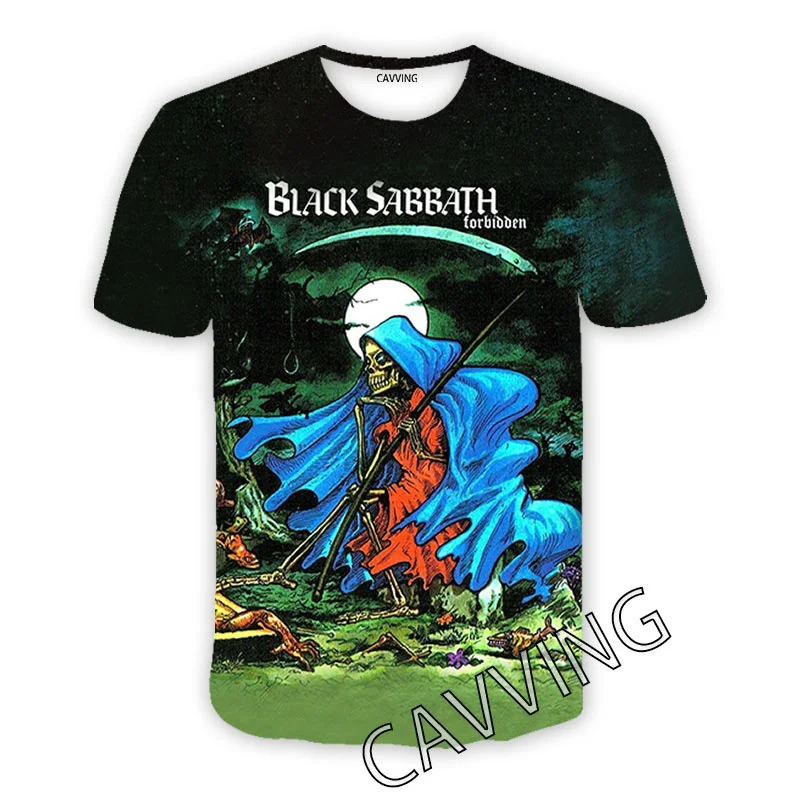 New Fashion Women/Men's 3D Print BLACK SABBATHE Rock Casual
