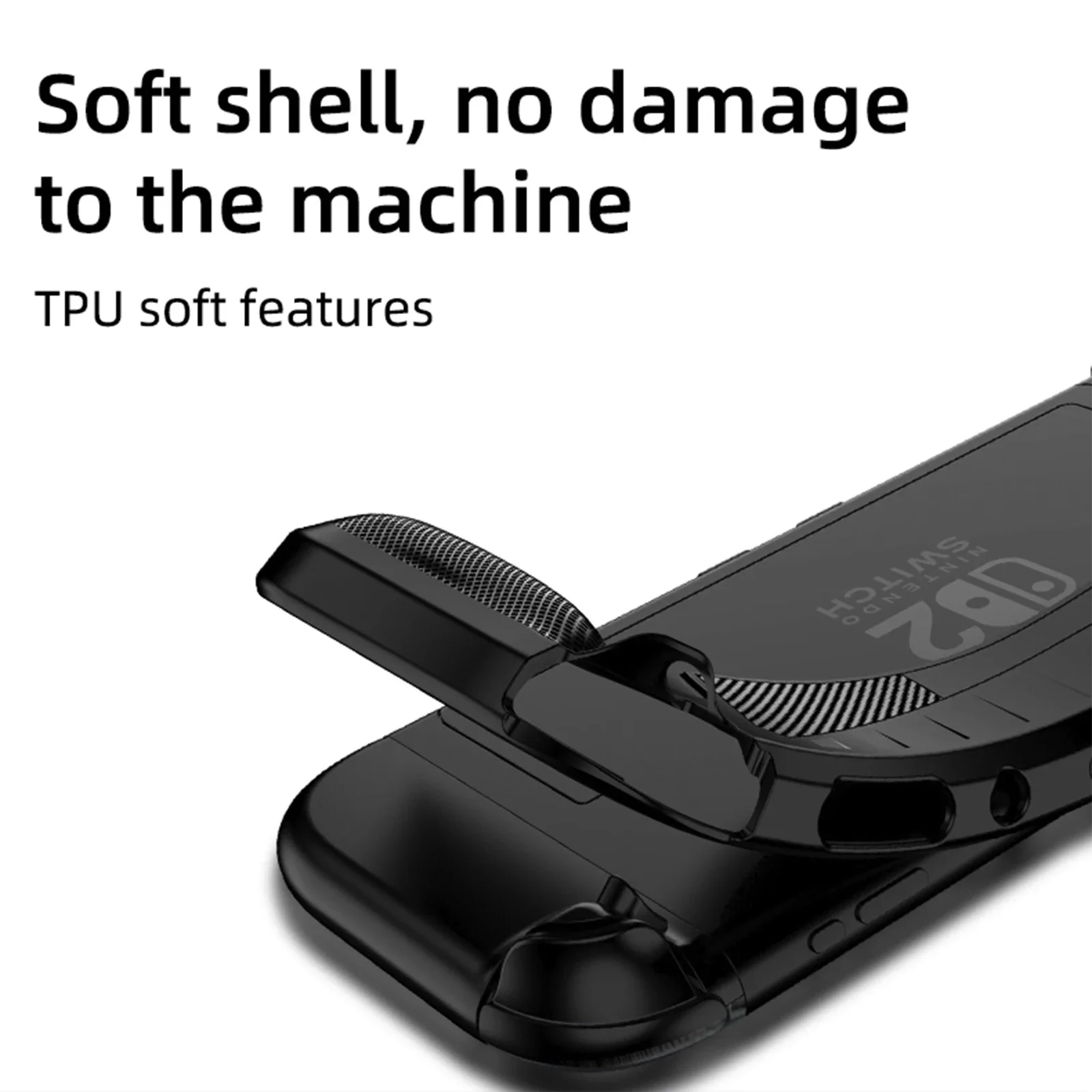 Enhanced Ergonomic Protective Case with Anti-Scratch TPU Grip