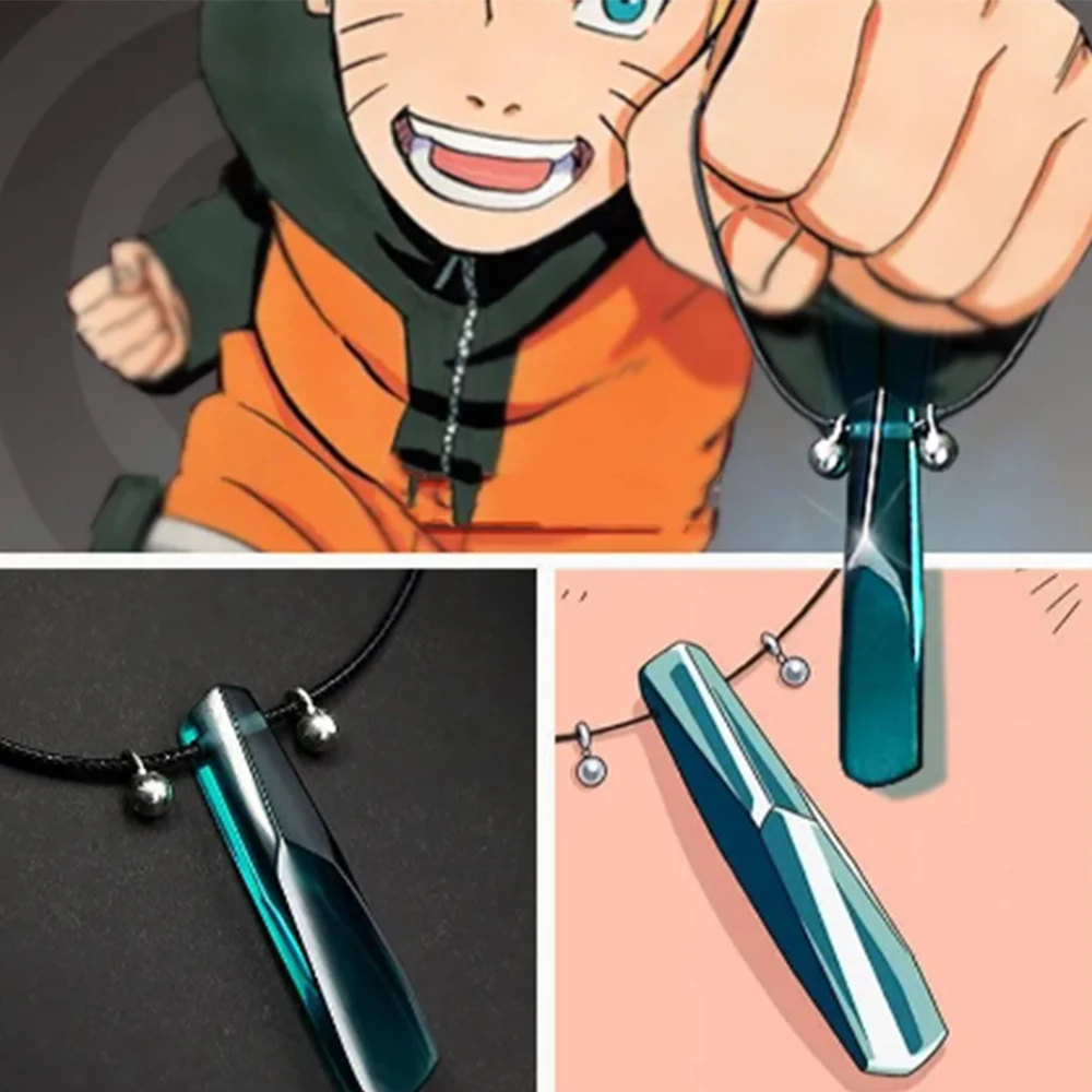 Tsunade Naruto Shippuden Boruto Ninja Glass Cosplay Necklace handmade  Hokage | eBay