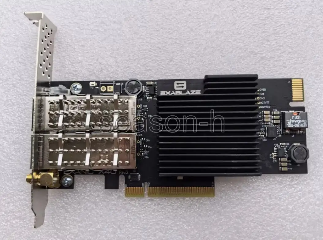 

Exablaze exolic X40 Dual-Port с низкой задержкой 40GbE QSFP + PCI-E 3,0 NIC FPGA SFF 40G