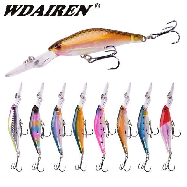 Fishing Lures Magnetic Hard Fishing Wobbler，90mm 10g Minnow Bait Artificial  Bait Swimbait for Pike Perch Bass Oscillating