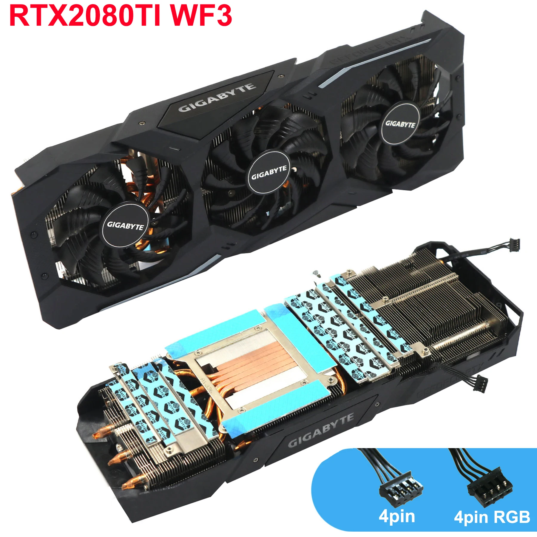 XC2080 Heat sink with fan for GeForce RTX 2080 Ti 