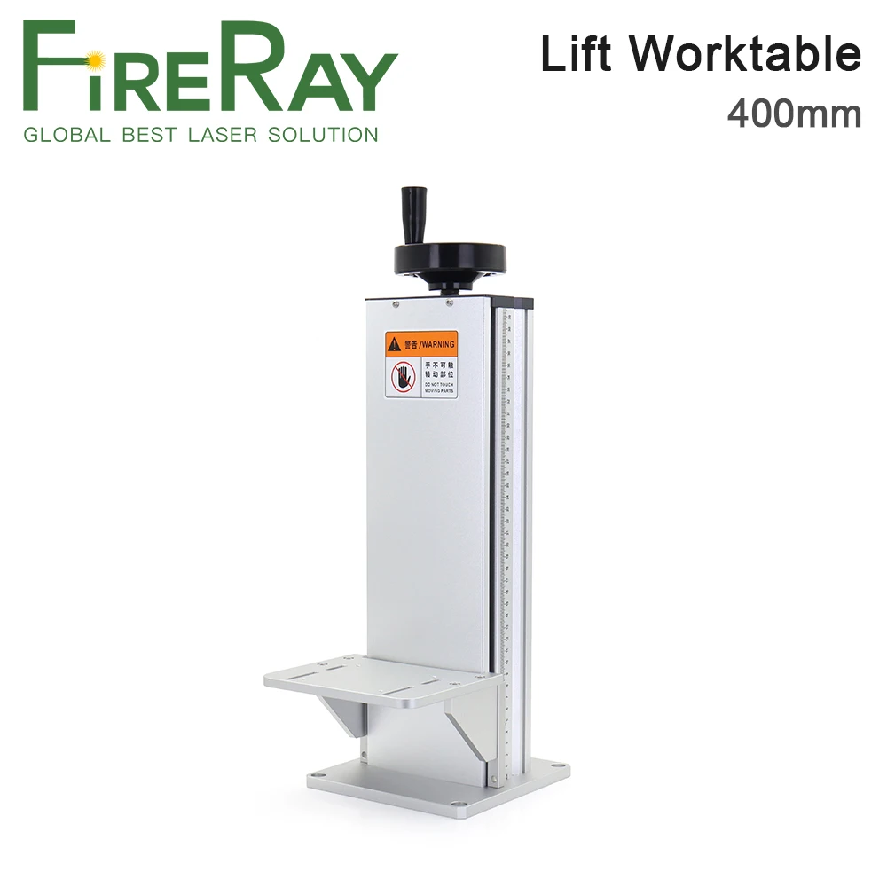FireRay Laser Marking Part Lift Worktable Z Axis Lifting Column Stand 500mm for Co2/Fiber Laser Engraving Marking Machine