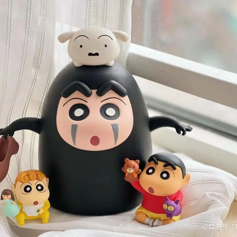 

2024 Crayon Shin Chan Ins милые украшения для автомобиля модные игрушки из ПВХ Милые аниме подарки Мультяшные маленькие украшения Аниме Игрушки для девочек Подарки