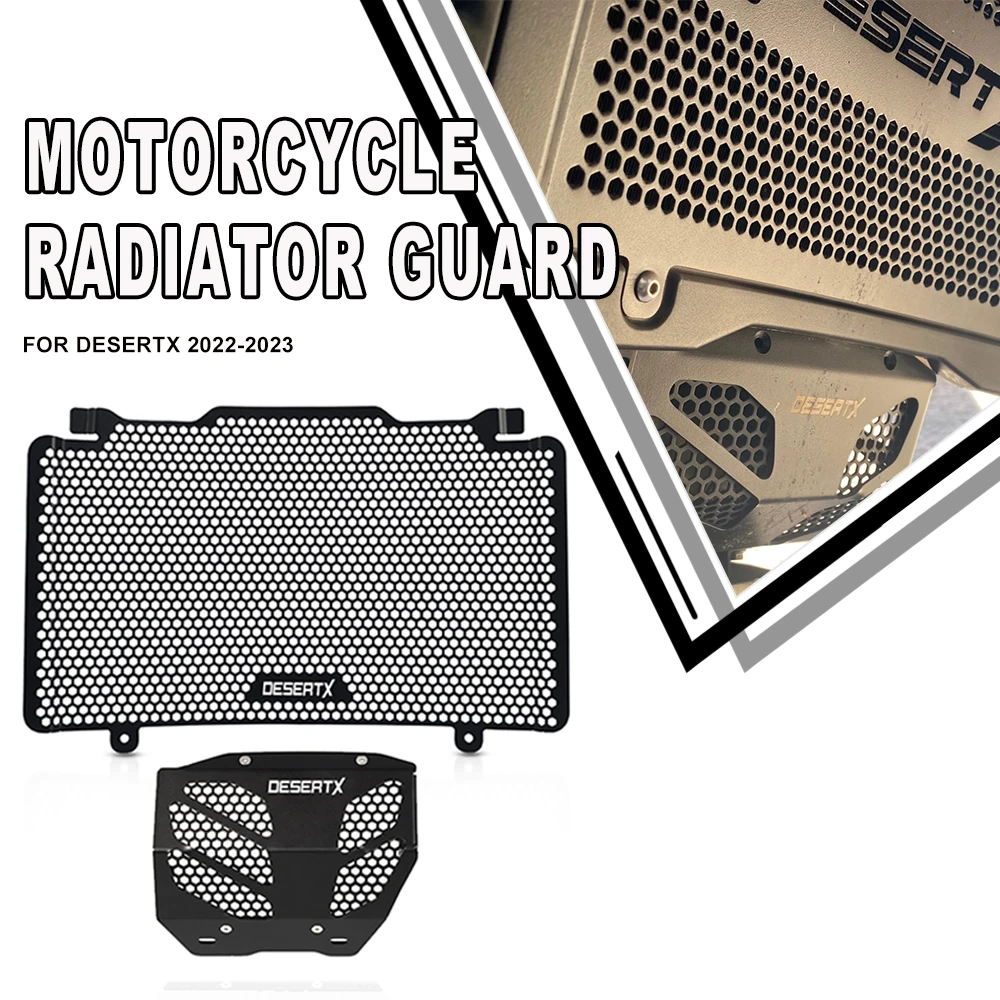 

For Ducati Desert X DesertX 2022 2023 Motorcycle accessories Aluminum Radiator Guard Radiator Grille Cover Protection DESERT X