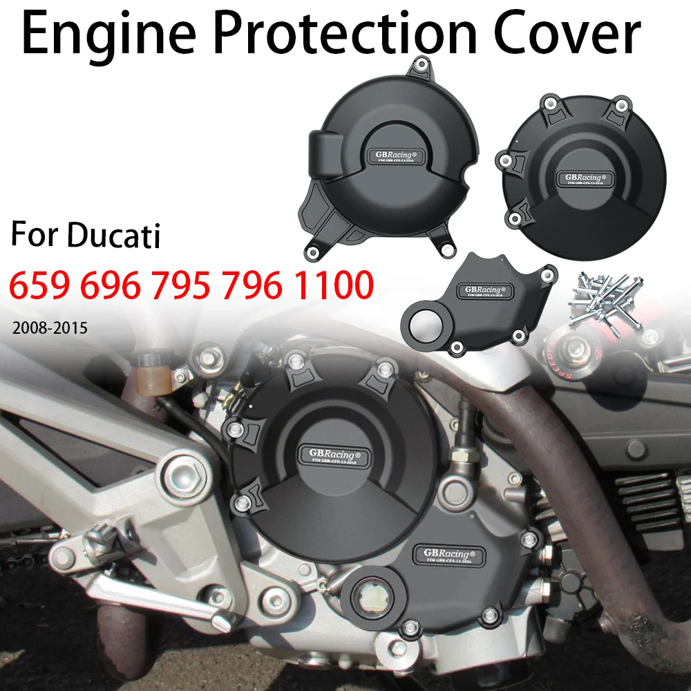 

For Ducati Monster 659 696 795 796 1100 2008-2015 Engine Protection Cover