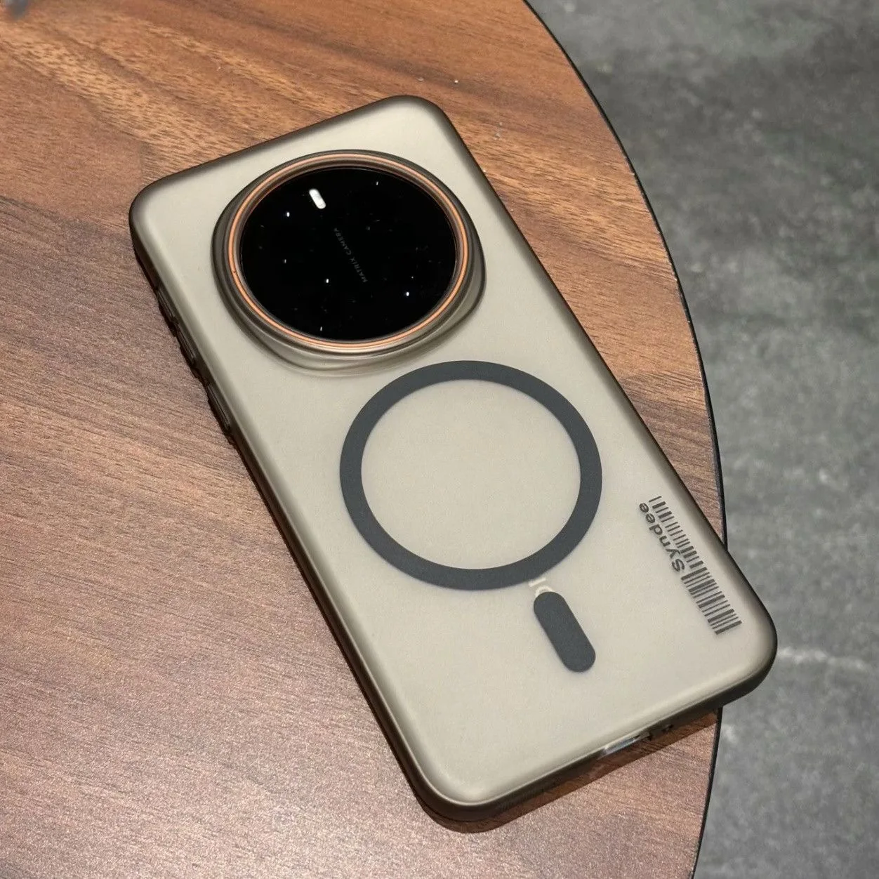 Ultra Thin Frosted Wireless Charging Magnetic Translucent Case