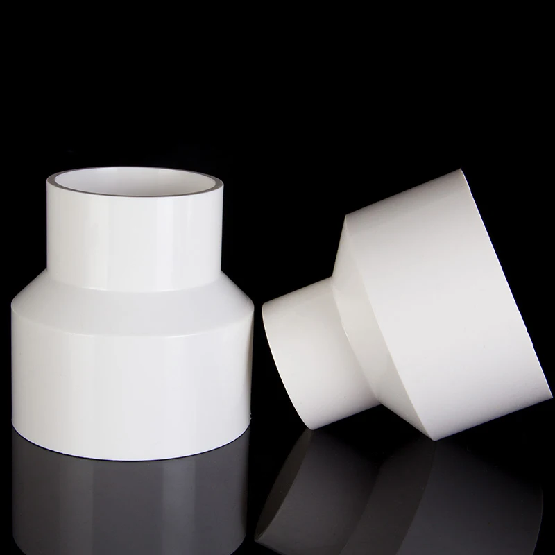 1-10pcs 20/25/32/40~315mm White PVC Straight Reducing Connector Water Pipe Fitting Garden Irrigation Water Tube Aquarium Adapter