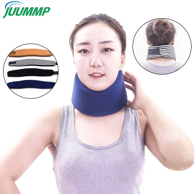 Adjustable Soft Foam Neck Brace for Sleeping, Cervical Collar Relief Neck  Pain and Neck Support, Relief Cervical Spine Pressure - AliExpress