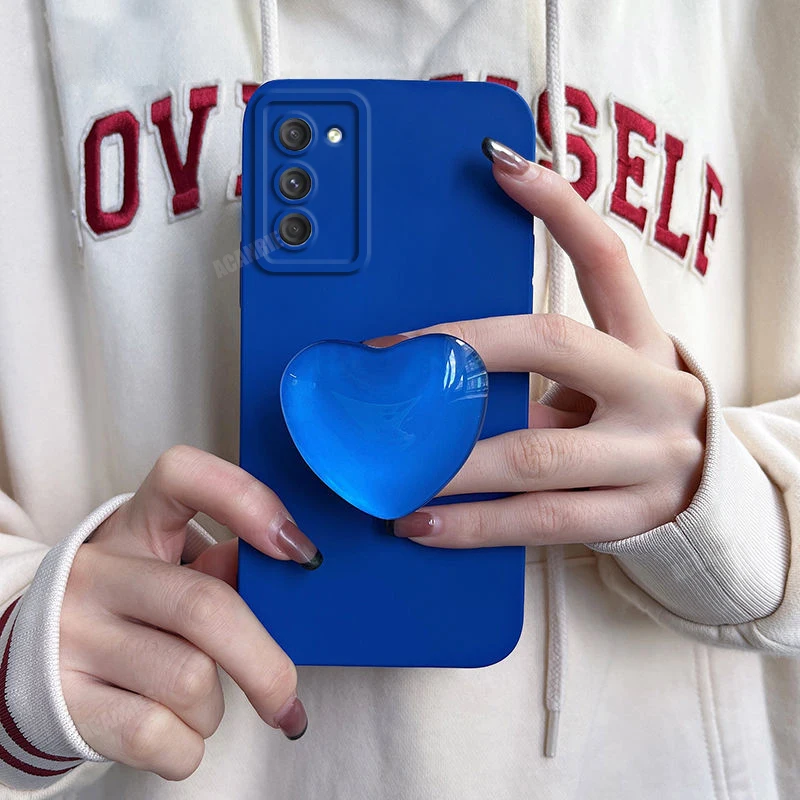 Phone Case With Heart Holder And Stand For Samsung Galaxy_voghion.com