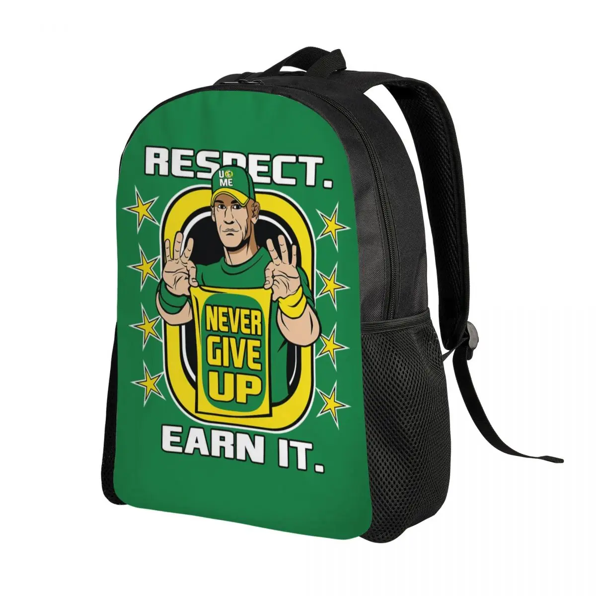 WWE John Cena Backpack Personalized WWE John Cena Backpack Women Men Basic Bookbag  main image 3