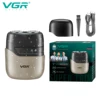 VGR Hair Trimmer Professional Waterproof Travel Mini Beard Trimmer IPX7 Portable Reciprocating Foil Trimmer for Men V-345 1