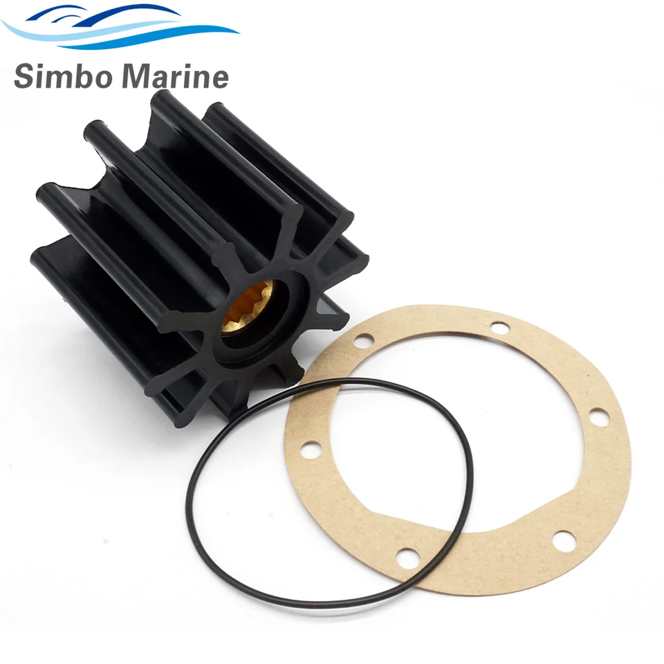 Sea Water Pump Impeller Kit – Replaces Volvo Penta 21213664 (Spline Drive)