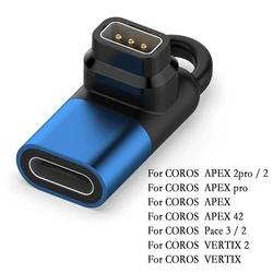Universal Silicone Charging Adapter with Type - C Connector - COROS PACE 3  2 (Black)