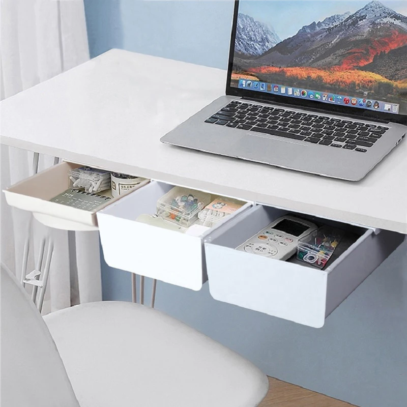 Office Organization Storage Desk Organizer Office Hidden Drawer