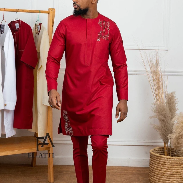 Dayo Dashiki Long Sleeve Outfit - Image 2