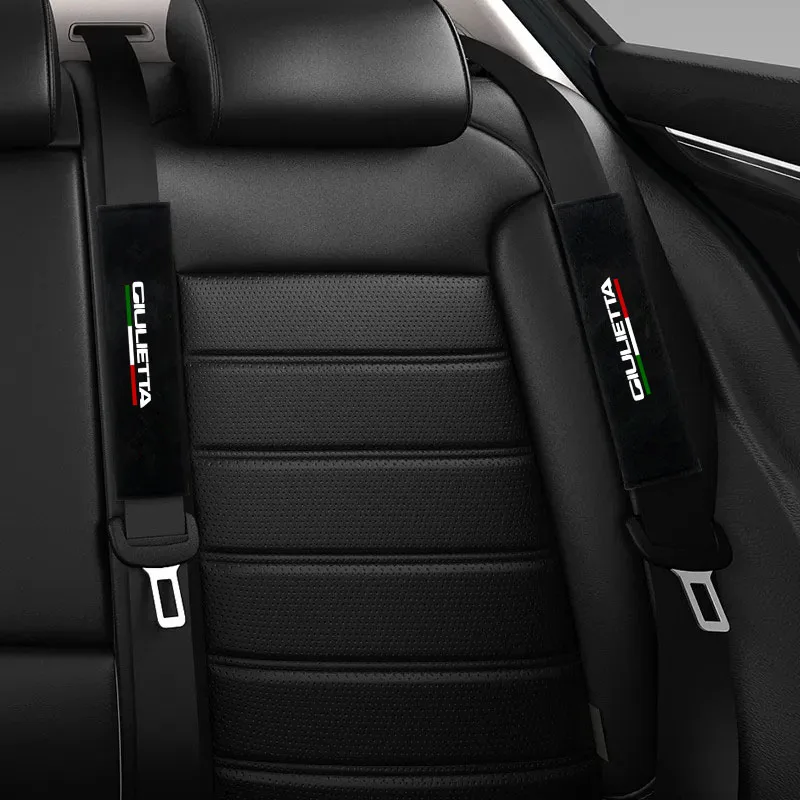 TAPHA Plush Seat Belt Cushions (2-Pack) – Universal Shoulder Pad Covers For Cars, Trucks, SUVs