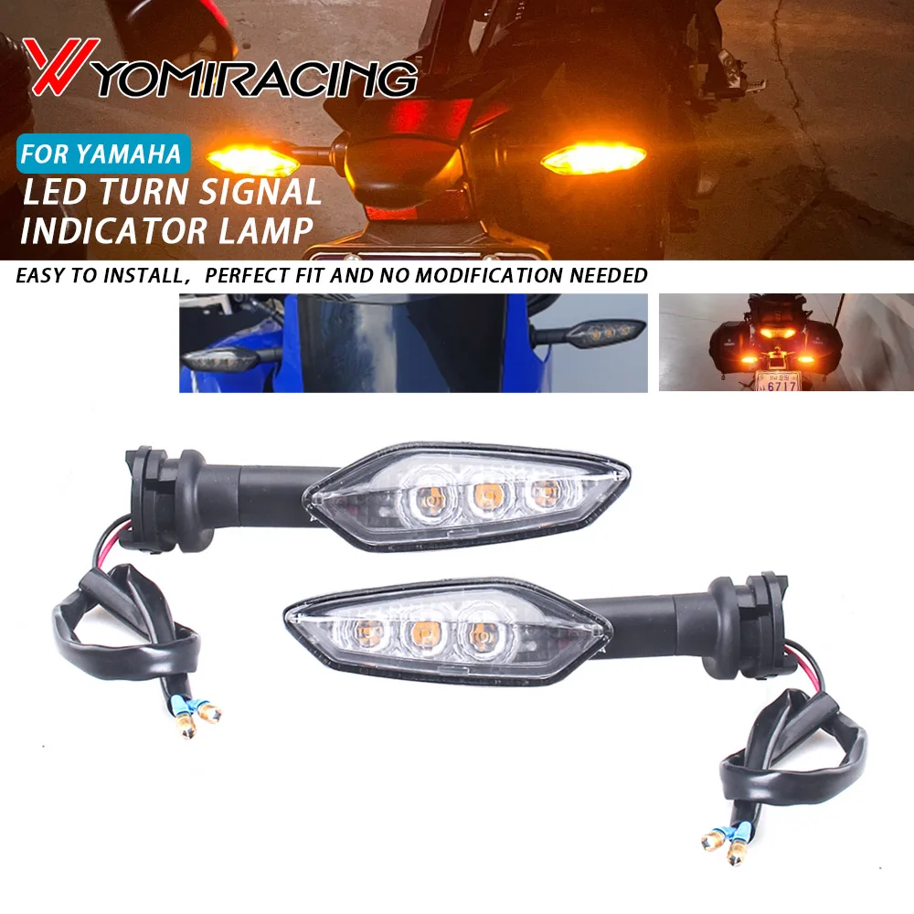 

LED Turn Signal Light For YAMAHA YZF R15 R25 R3 R125 MT25 MT03 MT15 MT07 MT09 MT10 XJ6 FZ6 Motorcycle Accessories Indicator Lamp