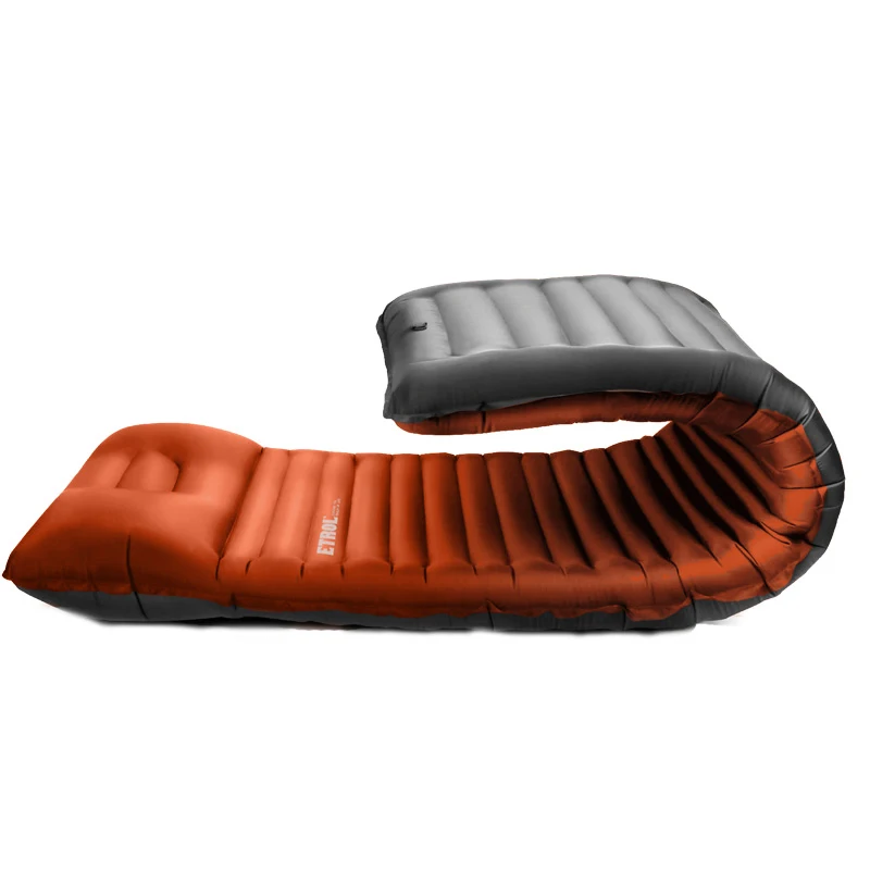 Lightweight Single Air Bed Inflatable Mattress Beach Bivouac Nature