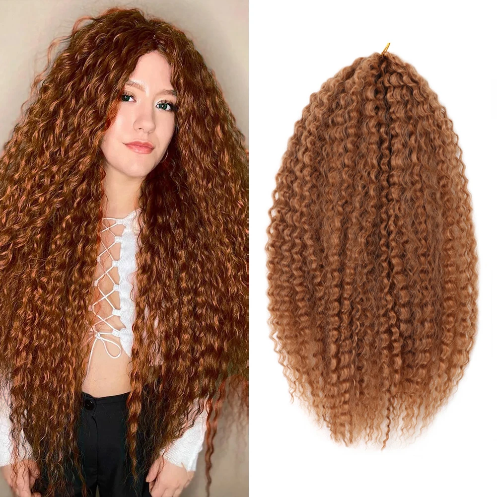 

Синтетические афро-кудри Dairess 20 дюймов, кудрявые мягкие волосы Yaki с Омбре, плетеные волосы для темных женщин