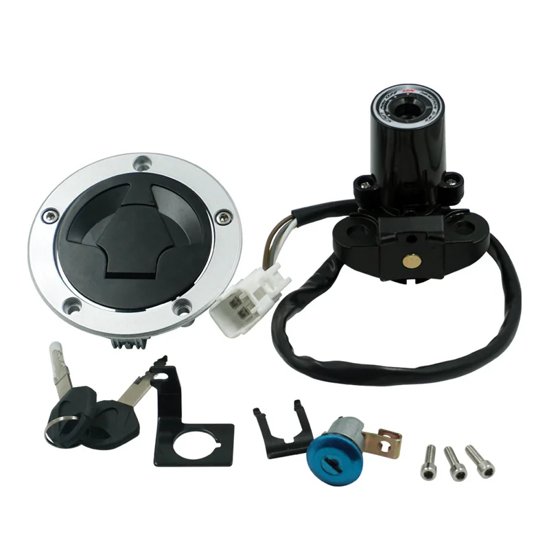 MotorcycleIgnitionSwitchFuelGasCapSeatLockKeysforKawasaki