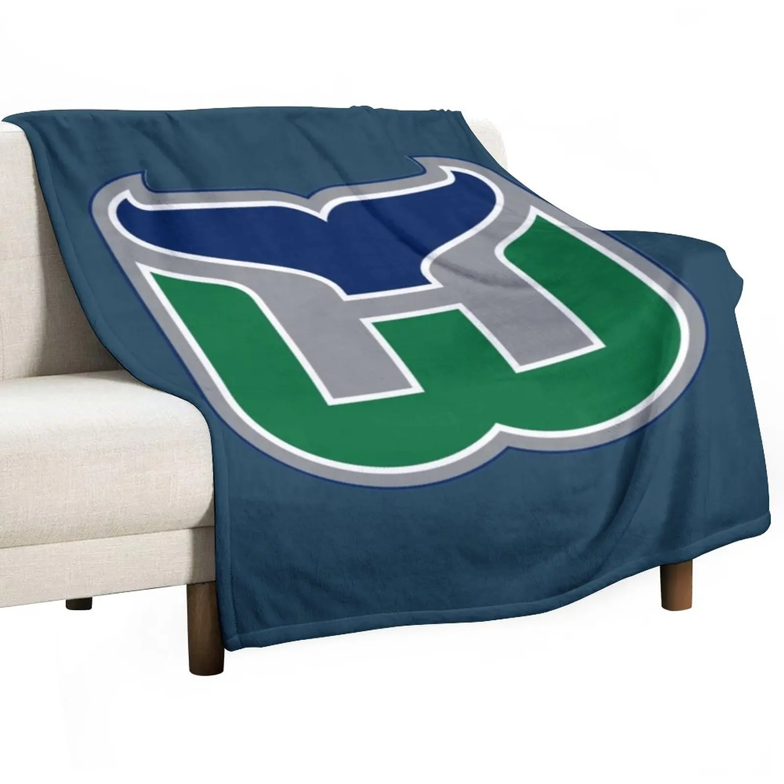 

Vintage Hartford HockeyRetro Whalers Throw Blanket Thin Blanket Multi-Purpose