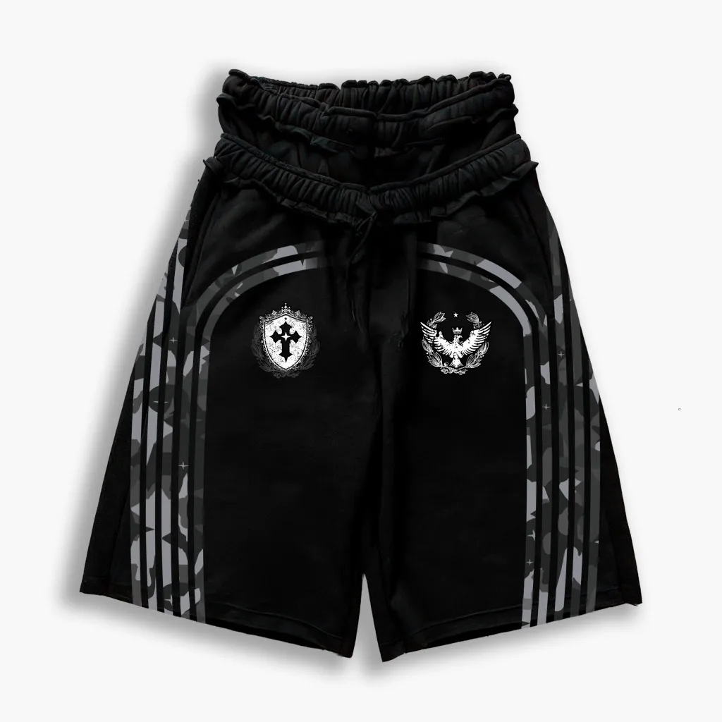 Y2K Hip Hop Loose Double Waist Shorts Unisex Summer Design Multi-Functional Comfortable Fit for Men And Women 2
