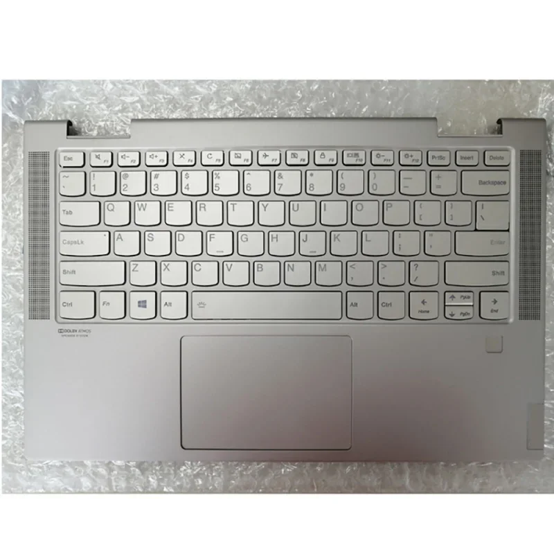 

New Palmrest Upper Case Keyboard Bezel Cover touchpad For Lenovo YOGA C740-14 5CB0U43990