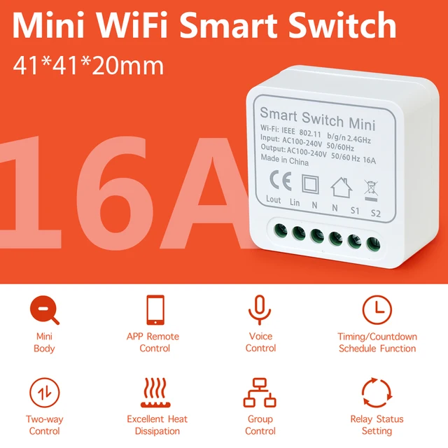 Interruptor relé remoto Wifi inteligente Smart Home - ISMART - DOMÓTICA  AUTOMATIZACIÓN CASA HOGAR INTELIGENTE DIGITAL