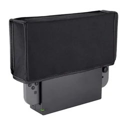 Deluxe Dust Proof Cover for Switch OLED Charging TV Dock (Black)