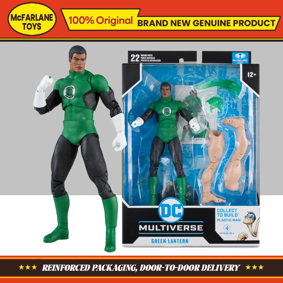 DC グリーンランタン　4体セット Amazon.co.jp: McFarlane Toys - DC マルチバース グリーン