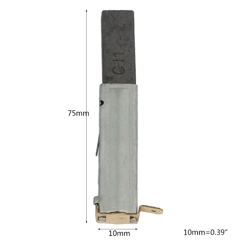 

Durable Carbon Brush Universal Electric Motor Carbon Brush Replacement for Vacuum Cleaner Electric Machinery Power Drop Shipping