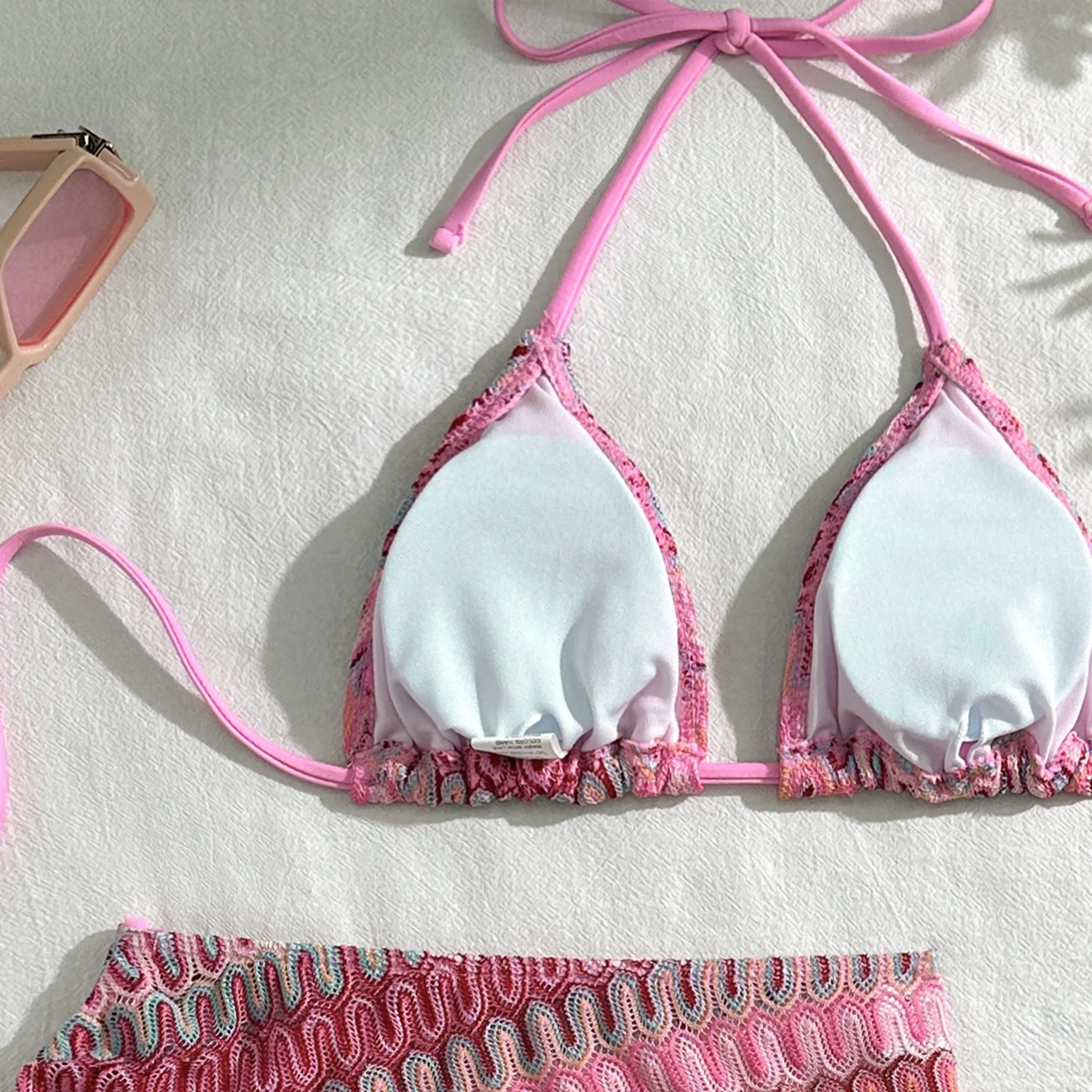 Three-Piece Womens Bikini Set - Sexy Beach Swimwear 2025