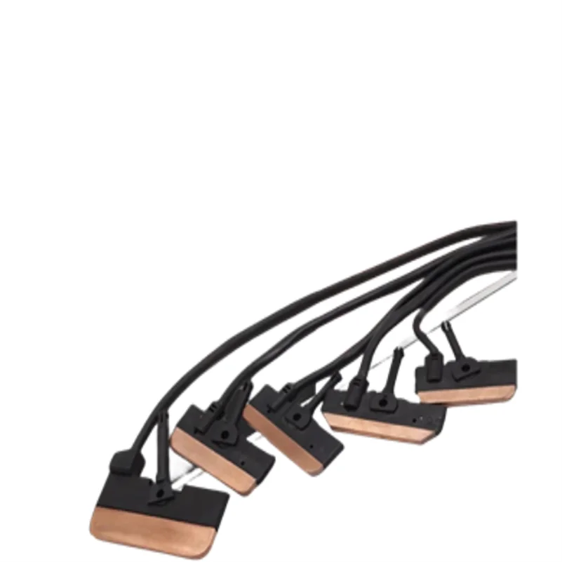 Carbon Brush Blade Seamless sliding Contact Wire Overhead Traveling Crane Thickened Wear-Resistant 30A60A100A