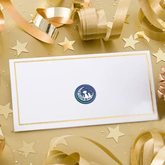 개와 고양이 왁스 인감 스탬프로 특별한 순간에 품위와 개성을 더하세요.